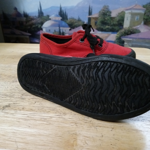 U.S Sports red&Black Kids tennis shoes, Size 13,Clean Sneakers,Ready Ship Fast. - Picture 9 of 9
